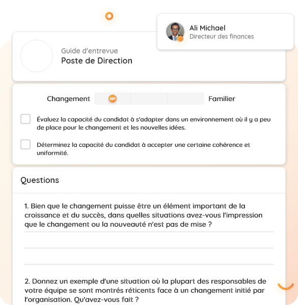 Product Interview Guide (600) FR